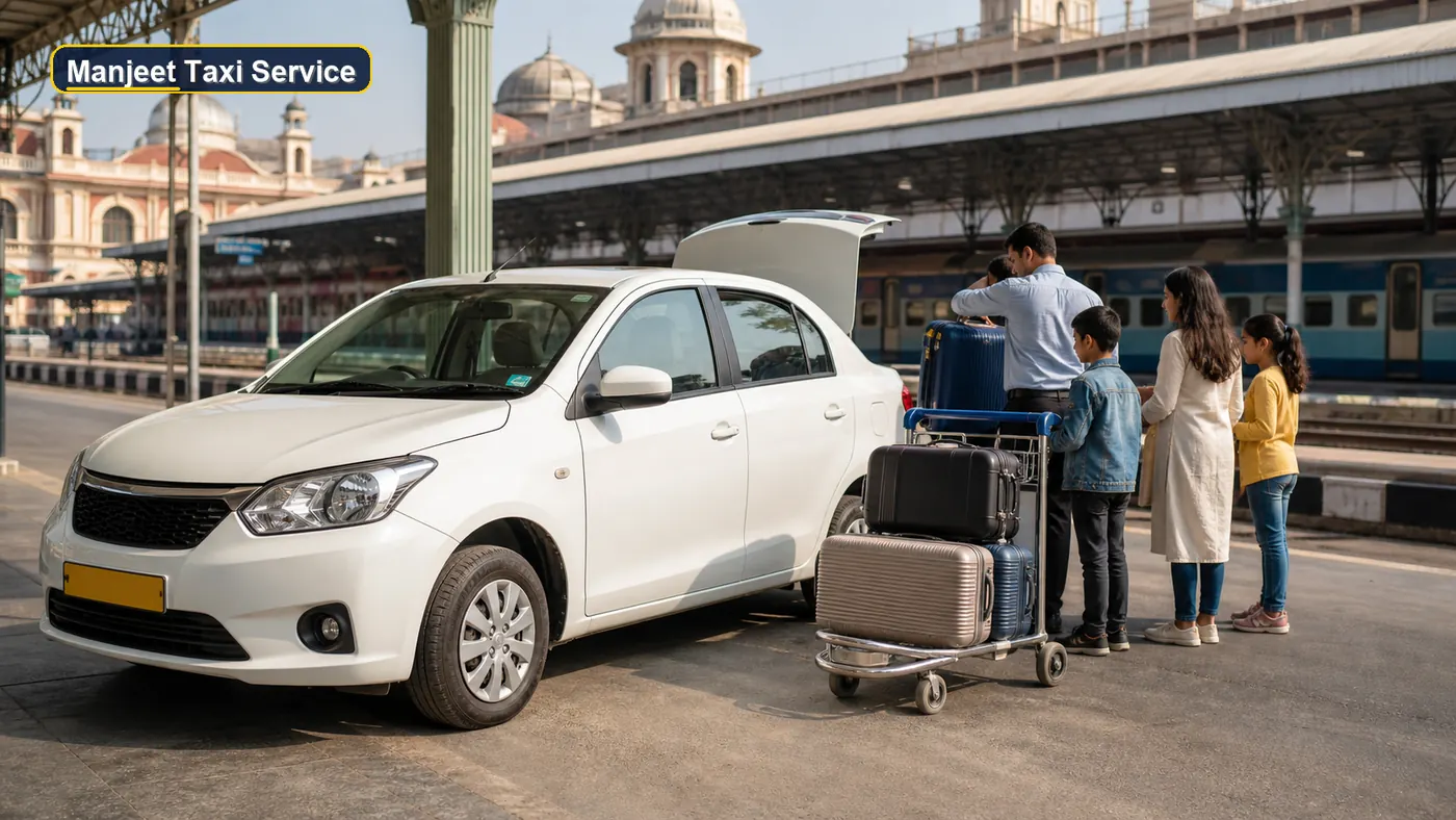 Gurugram to New Delhi Railway Station Cab